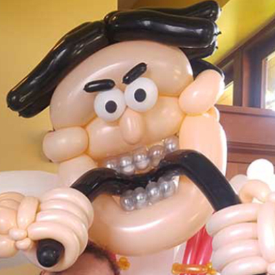 Jaws character close-up.